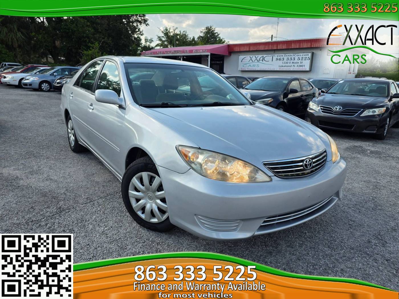 2005 Toyota Camry Base — Sedan — 99,710 mi — Lakeland, FL