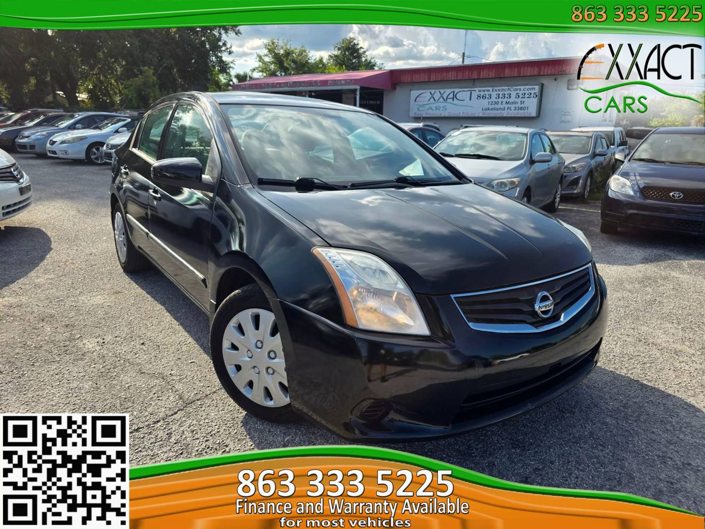 2011 Nissan Sentra 2.0 S — Sedan — 165,175 mi — Lakeland, FL