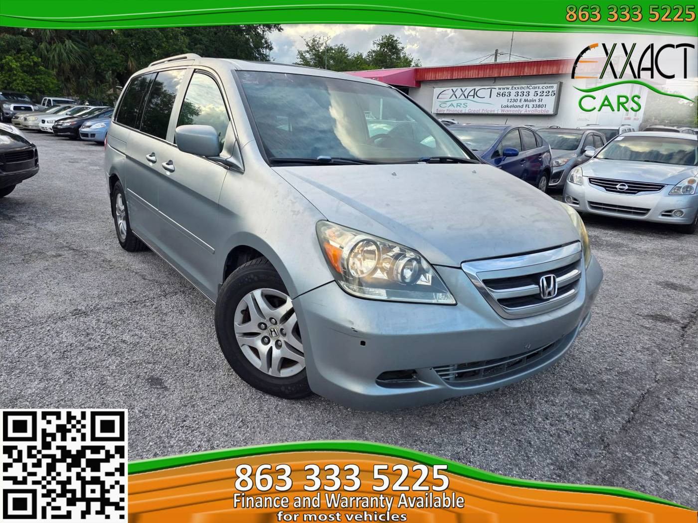 2006 Honda Odyssey EX-L — Minivan — 188,800 mi — Lakeland, FL