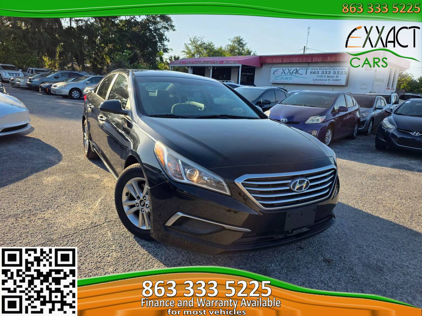 2016 Hyundai Sonata SE — Sedan — 127,230 mi — Lakeland, FL