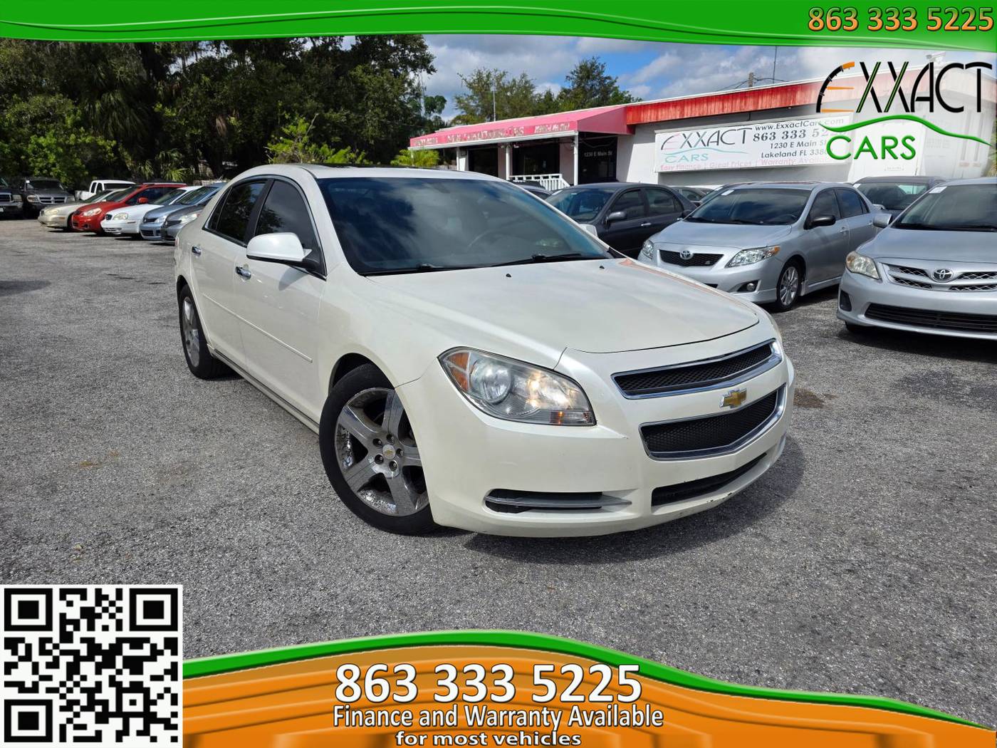 2011 Chevrolet Malibu LT — Sedan — 110,970 mi — Lakeland, FL
