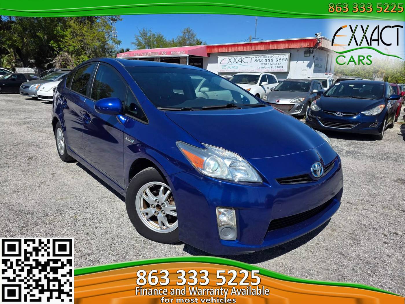 2010 Toyota Prius Two — Sedan — 90,965 mi — Lakeland, FL
