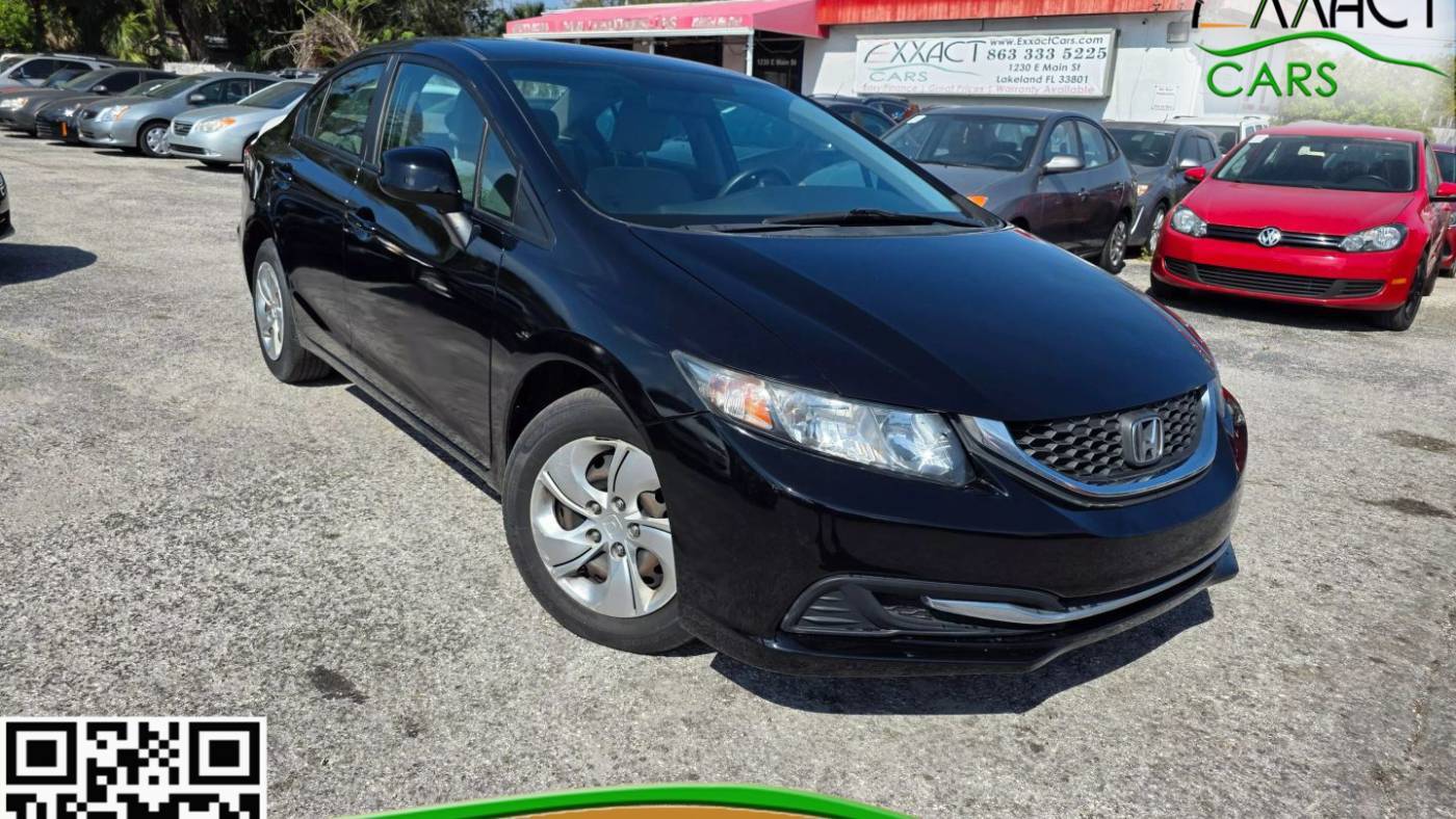 2013 Honda Civic LX — Sedan — 80,360 mi — Lakeland, FL