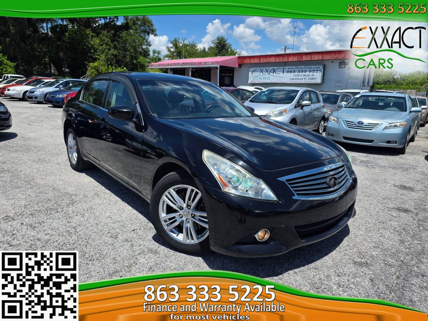 2013 INFINITI G G37x — Sedan — 111,600 mi — Lakeland, FL