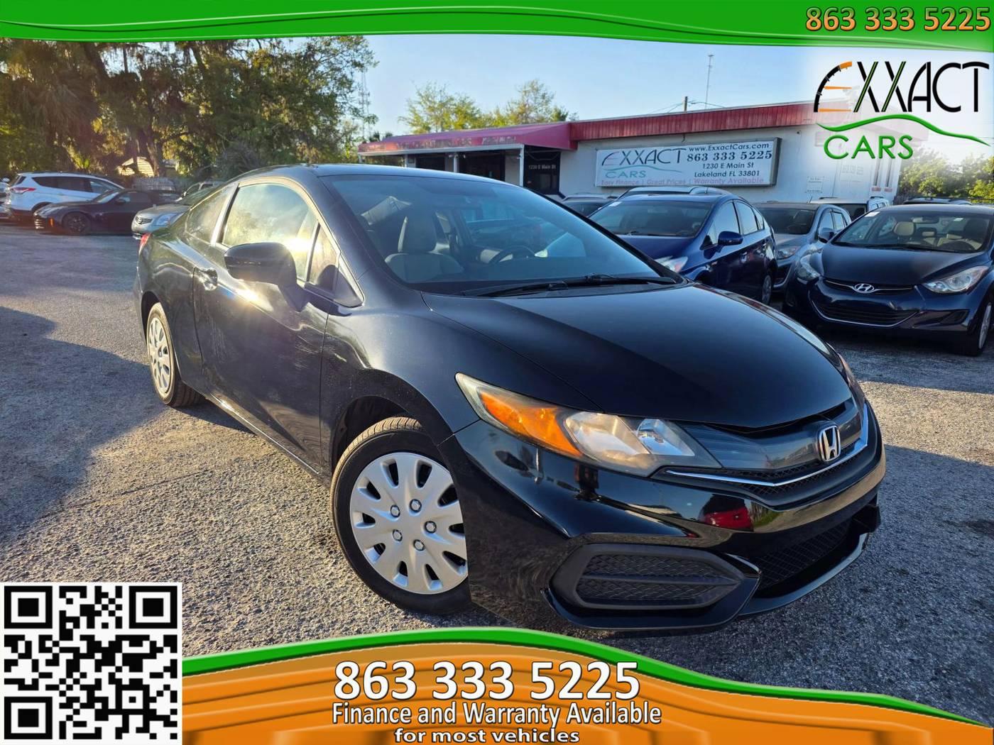 2014 Honda Civic LX — Coupe — 129,560 mi — Lakeland, FL