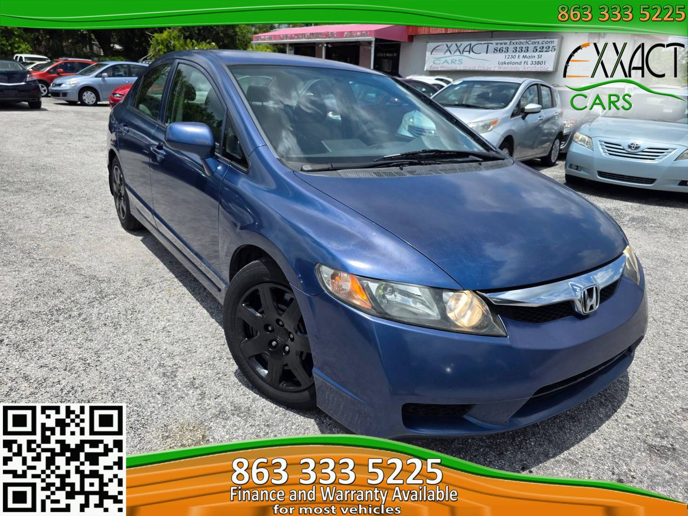 2010 Honda Civic LX — Sedan — 154,780 mi — Lakeland, FL