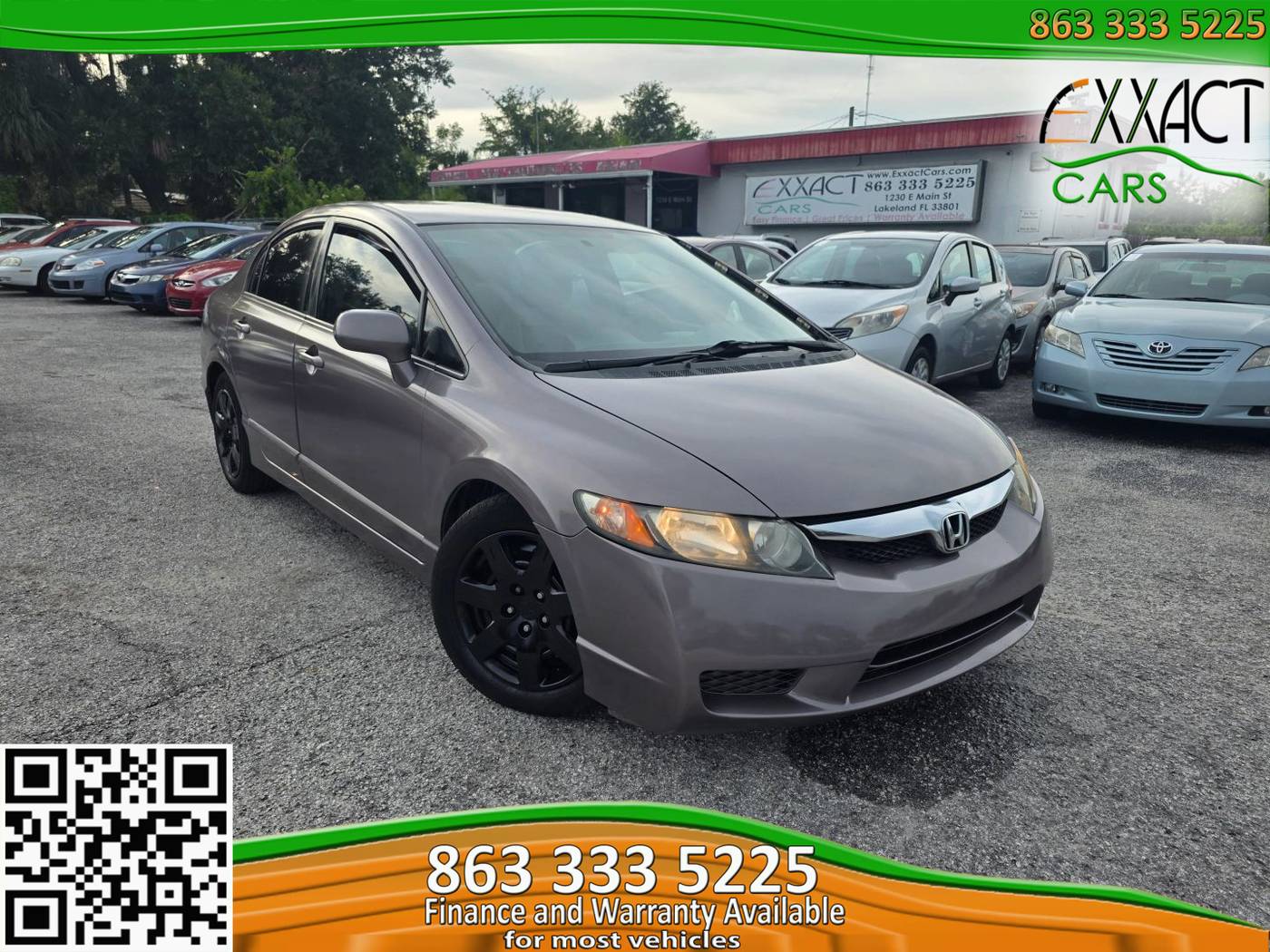 2011 Honda Civic LX — Sedan — 164,315 mi — Lakeland, FL