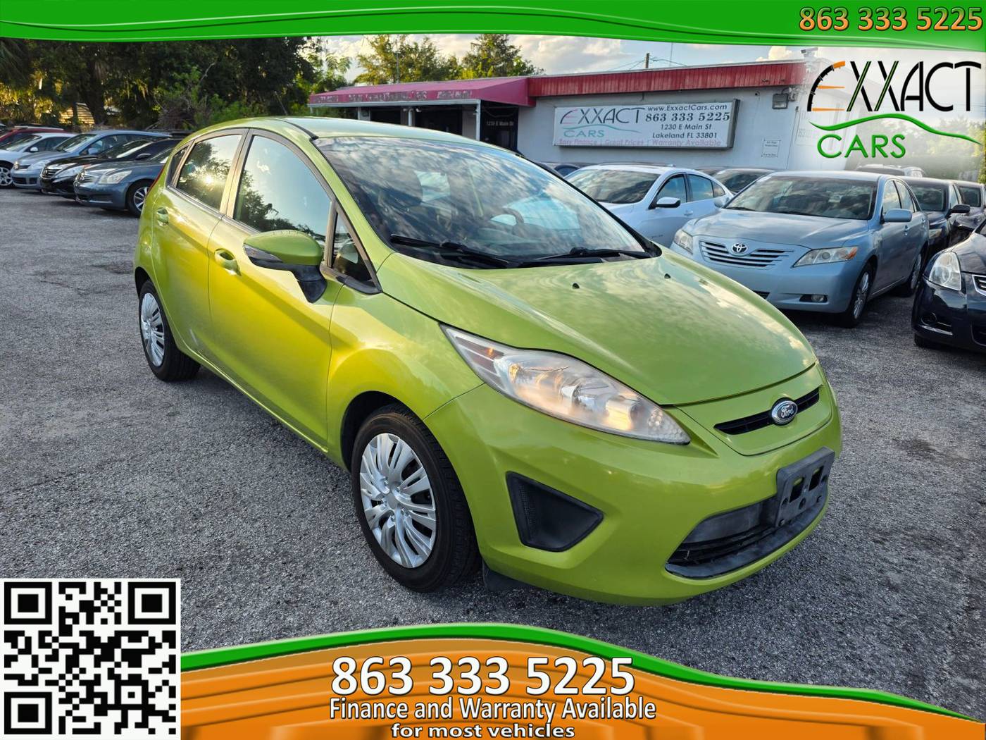 2013 Ford Fiesta SE — Hatchback — 107,470 mi — Lakeland, FL