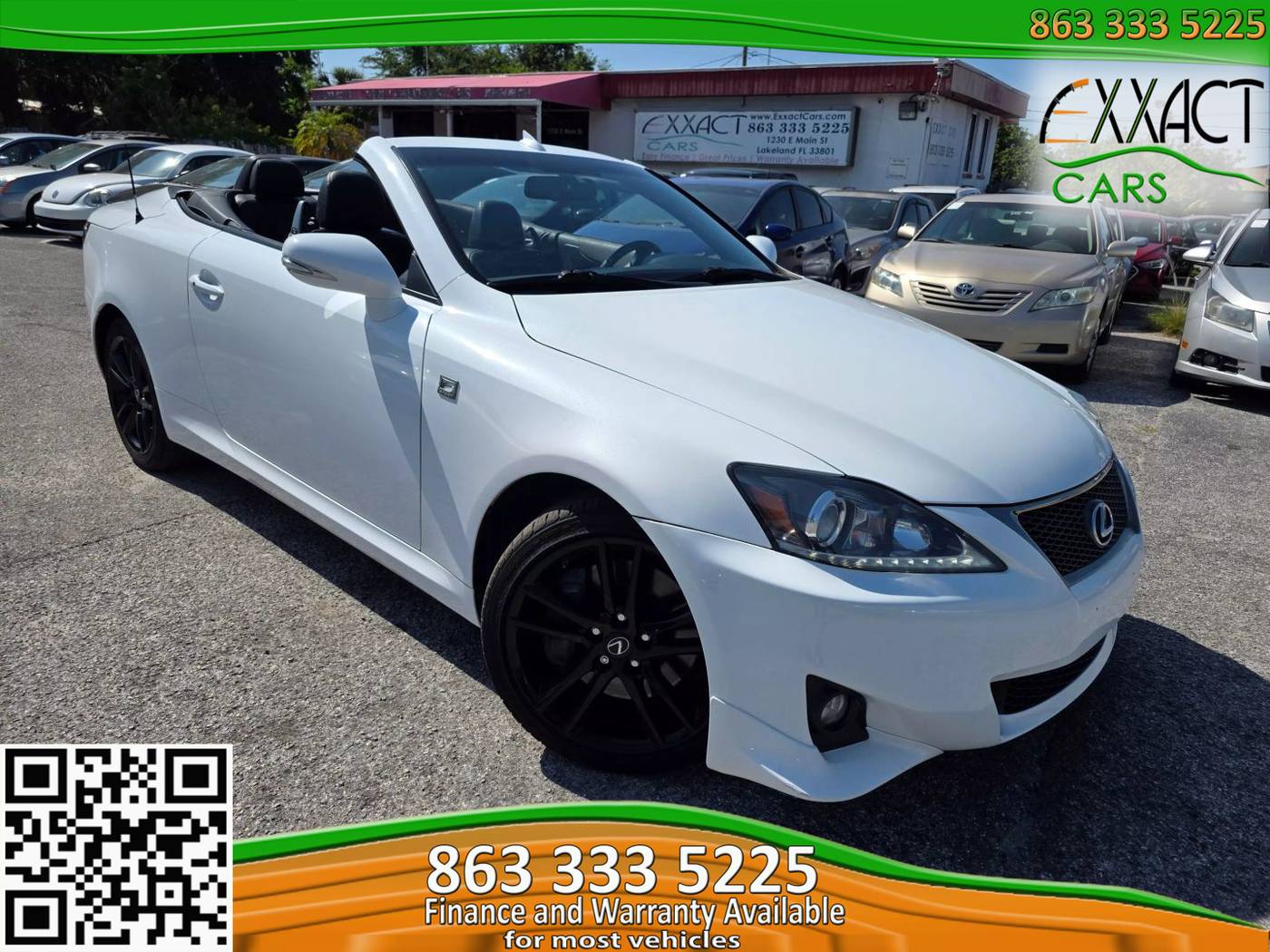 2013 Lexus IS IS 350C — Convertible — 85,075 mi — Lakeland, FL
