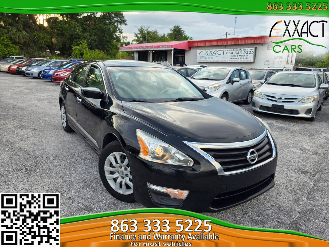 2015 Nissan Altima 2.5 S — Sedan — 132,400 mi — Lakeland, FL