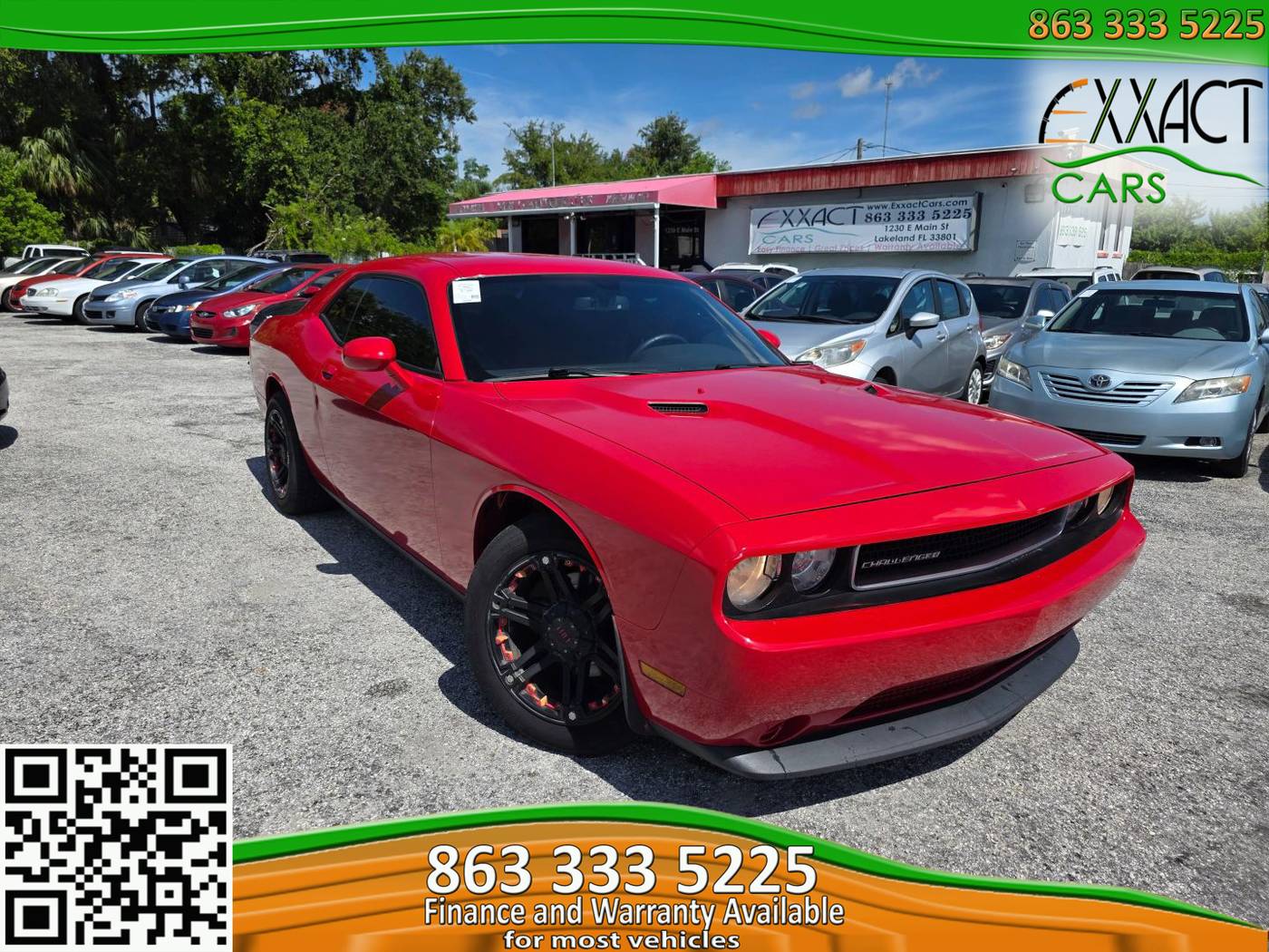 2013 Dodge Challenger SXT — Coupe — 120,640 mi — Lakeland, FL