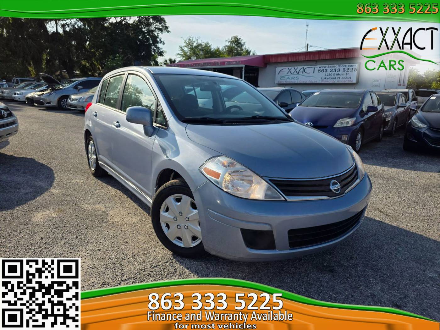 2012 Nissan Versa 1.8 S — Hatchback — 127,023 mi — Lakeland, FL