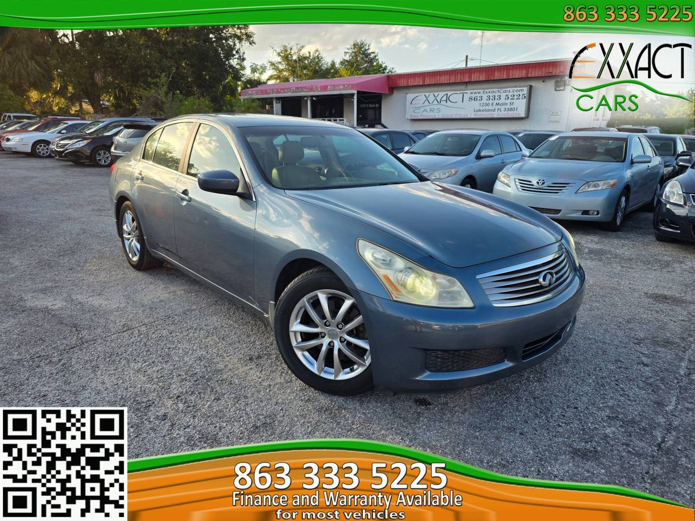 2009 INFINITI G G37 — Sedan — 150,935 mi — Lakeland, FL
