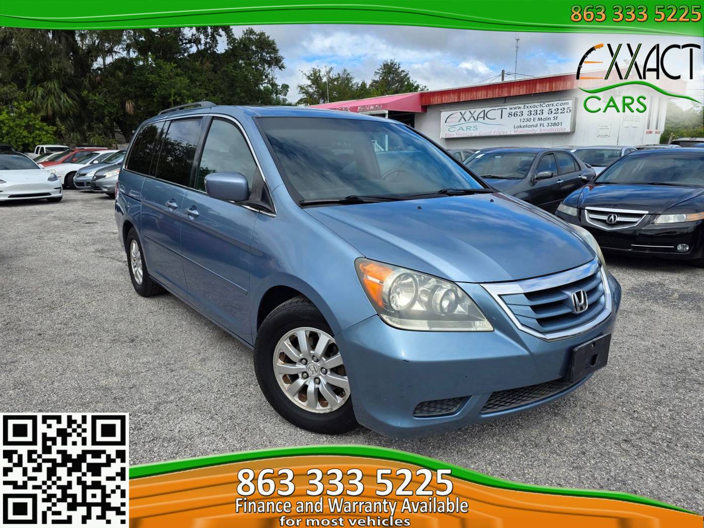 2010 Honda Odyssey EX-L — Minivan — 139,200 mi — Lakeland, FL