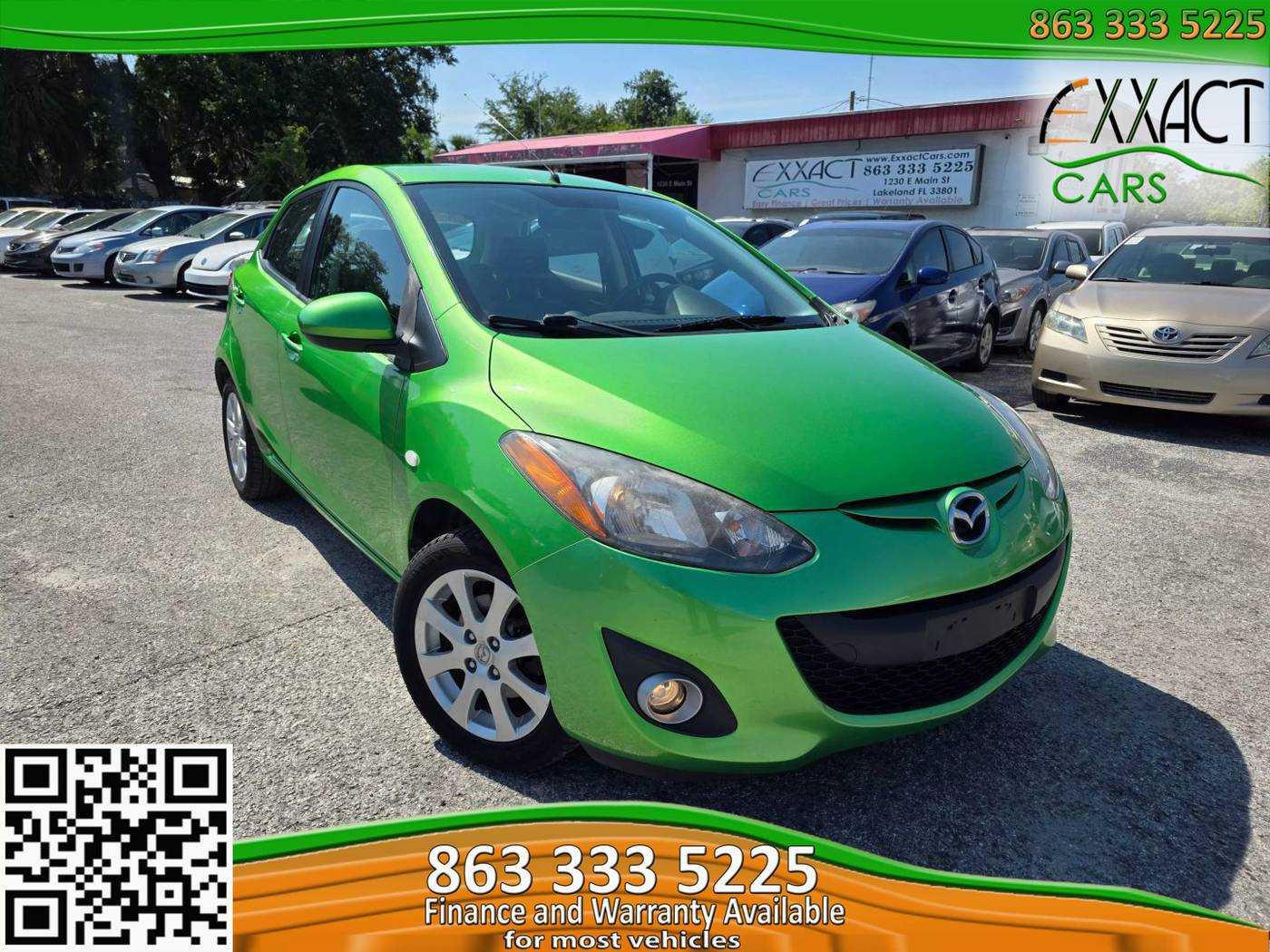 2011 Mazda Mazda2 Touring — Hatchback — 100,020 mi — Lakeland, FL