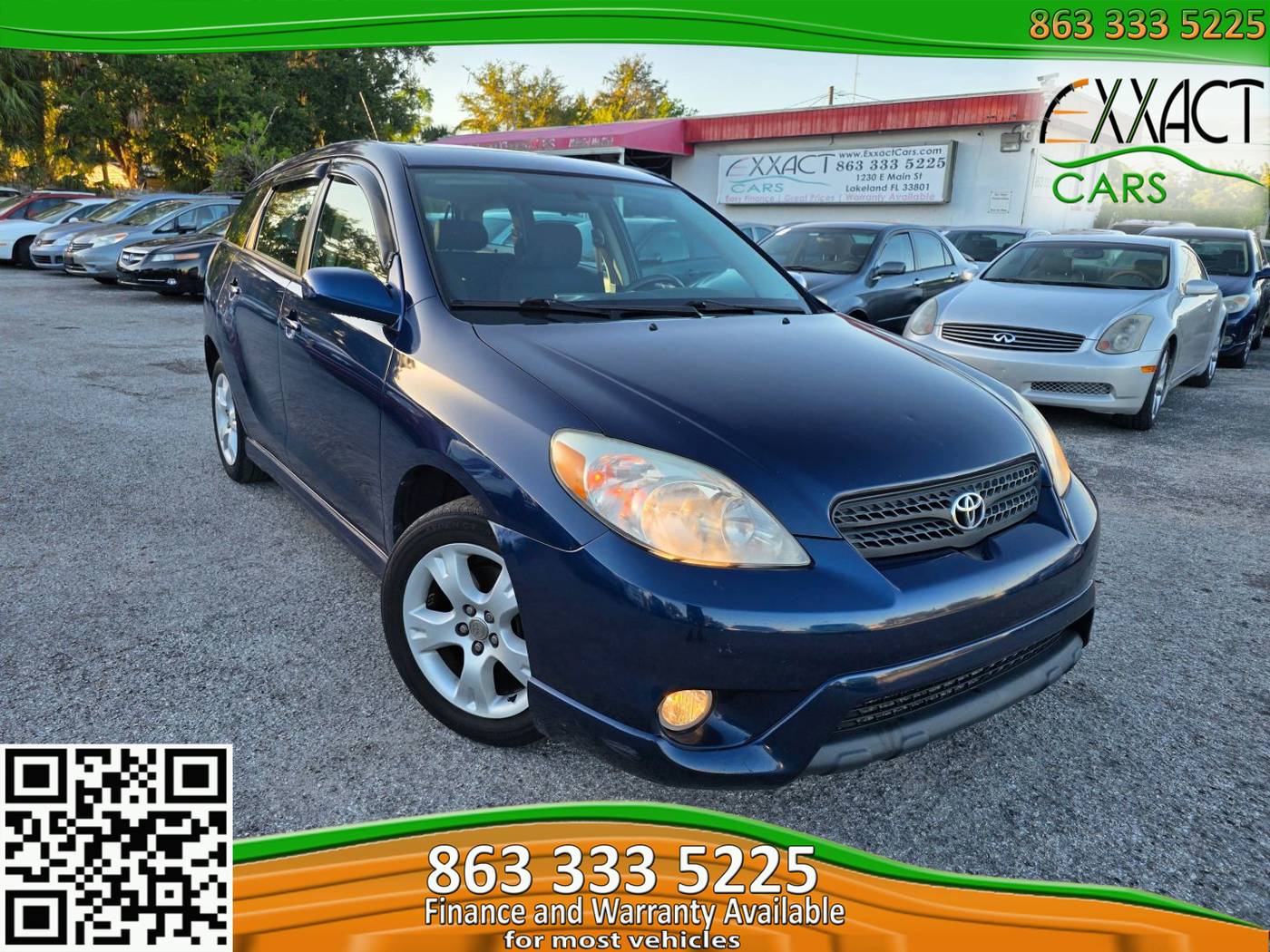 2005 Toyota Matrix XR — Wagon — 130,280 mi — Lakeland, FL