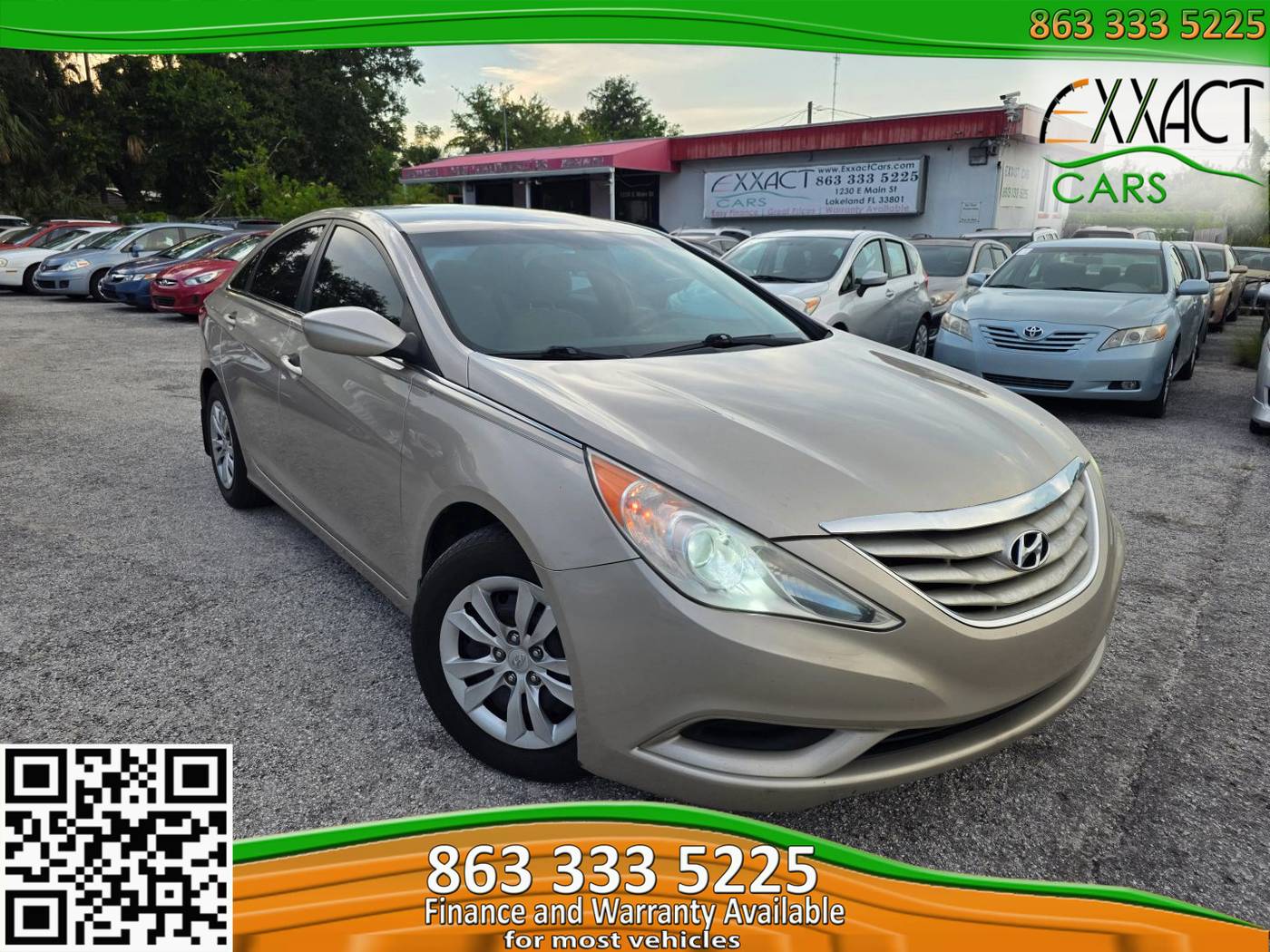 2011 Hyundai Sonata GLS — Sedan — 160,690 mi — Lakeland, FL