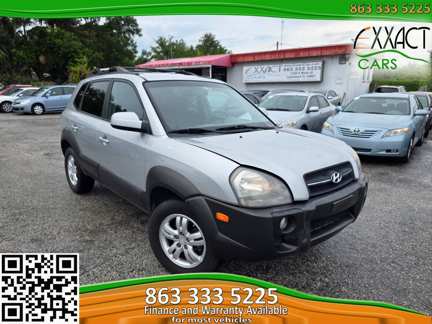 2007 Hyundai Tucson SE — SUV — 141,325 mi — Lakeland, FL