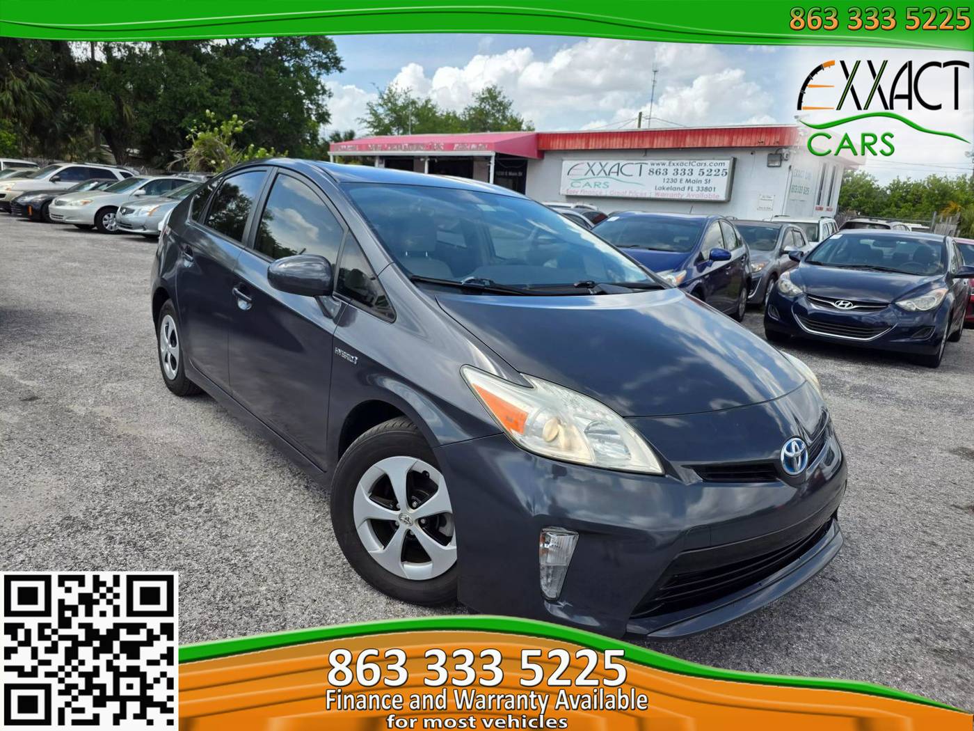 2012 Toyota Prius One — Sedan — 98,160 mi — Lakeland, FL