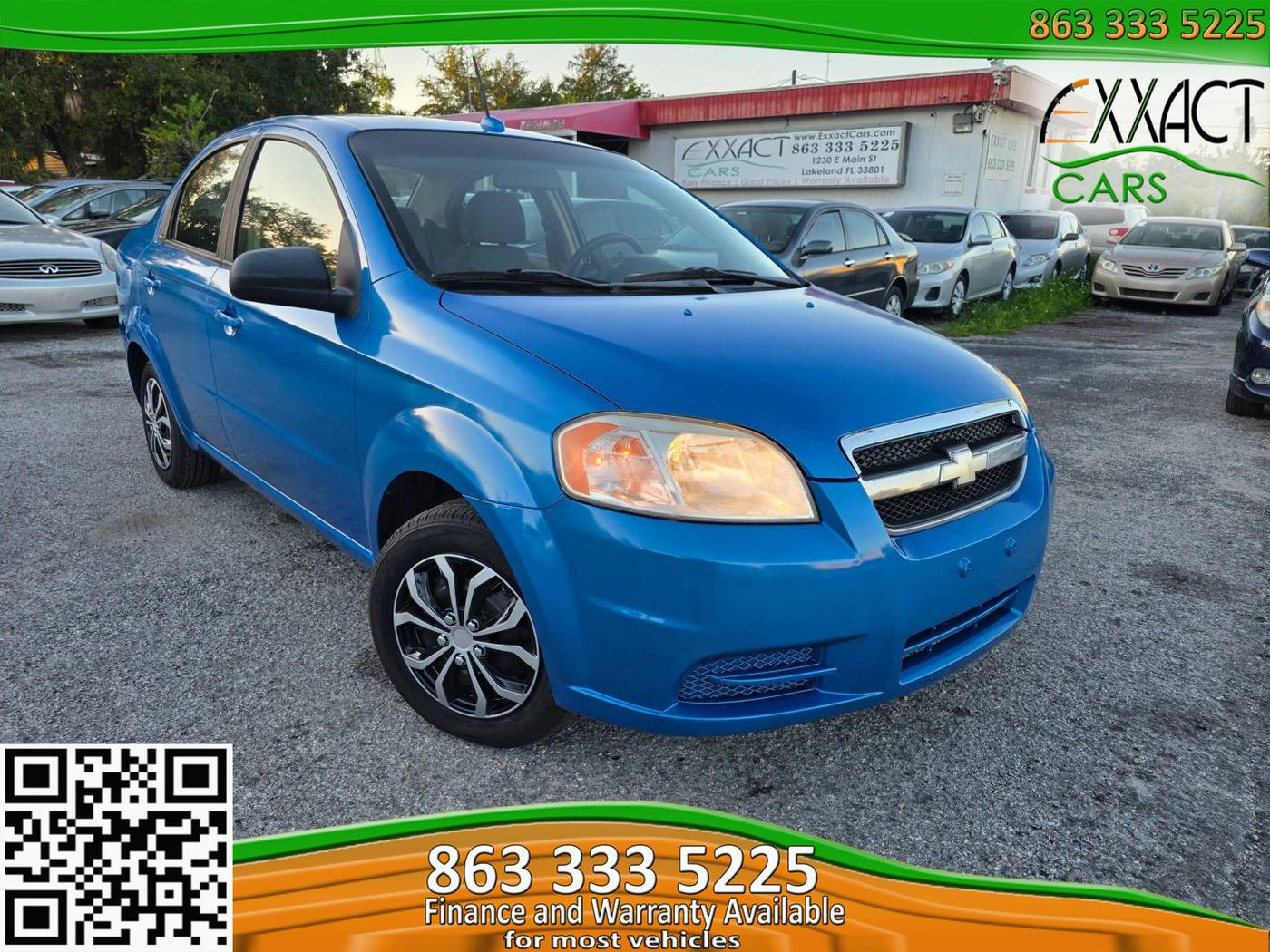 2010 Chevrolet Aveo 1LT — Sedan — 121,450 mi — Lakeland, FL