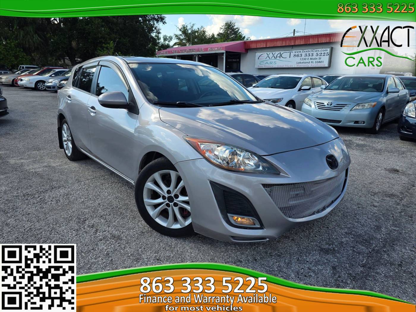 2011 Mazda Mazda3 s Sport — Hatchback — 111,300 mi — Lakeland, FL