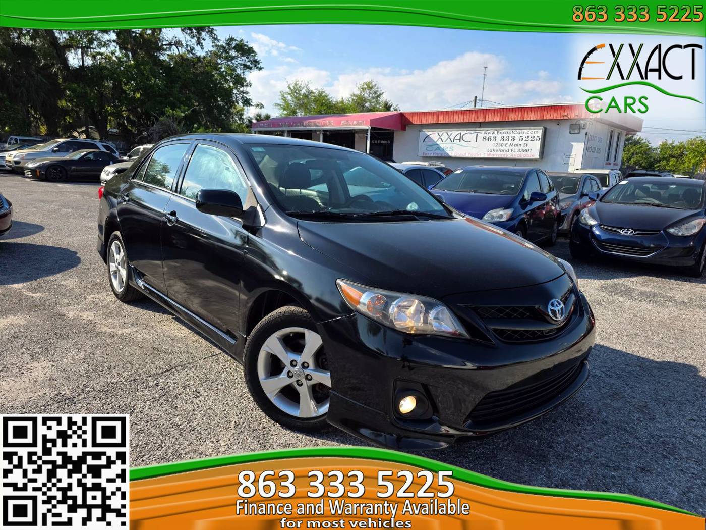 2011 Toyota Corolla S — Sedan — 145,840 mi — Lakeland, FL