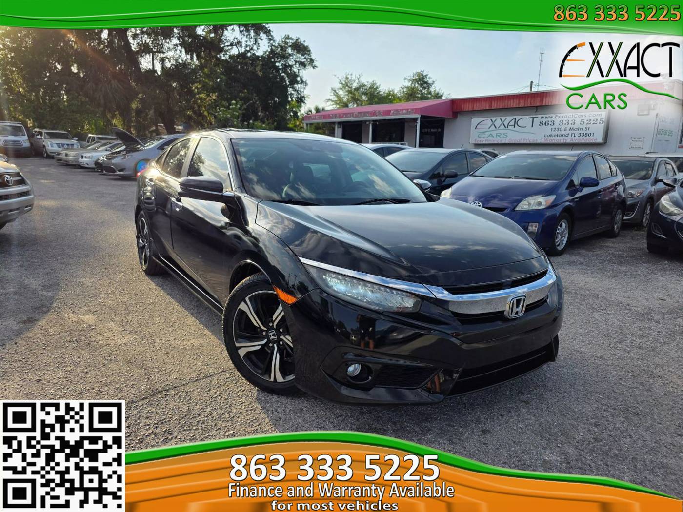 2016 Honda Civic Touring — Sedan — 173,330 mi — Lakeland, FL