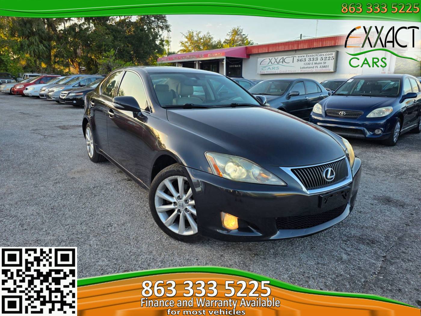 2010 Lexus IS IS 250 — Sedan — 153,473 mi — Lakeland, FL