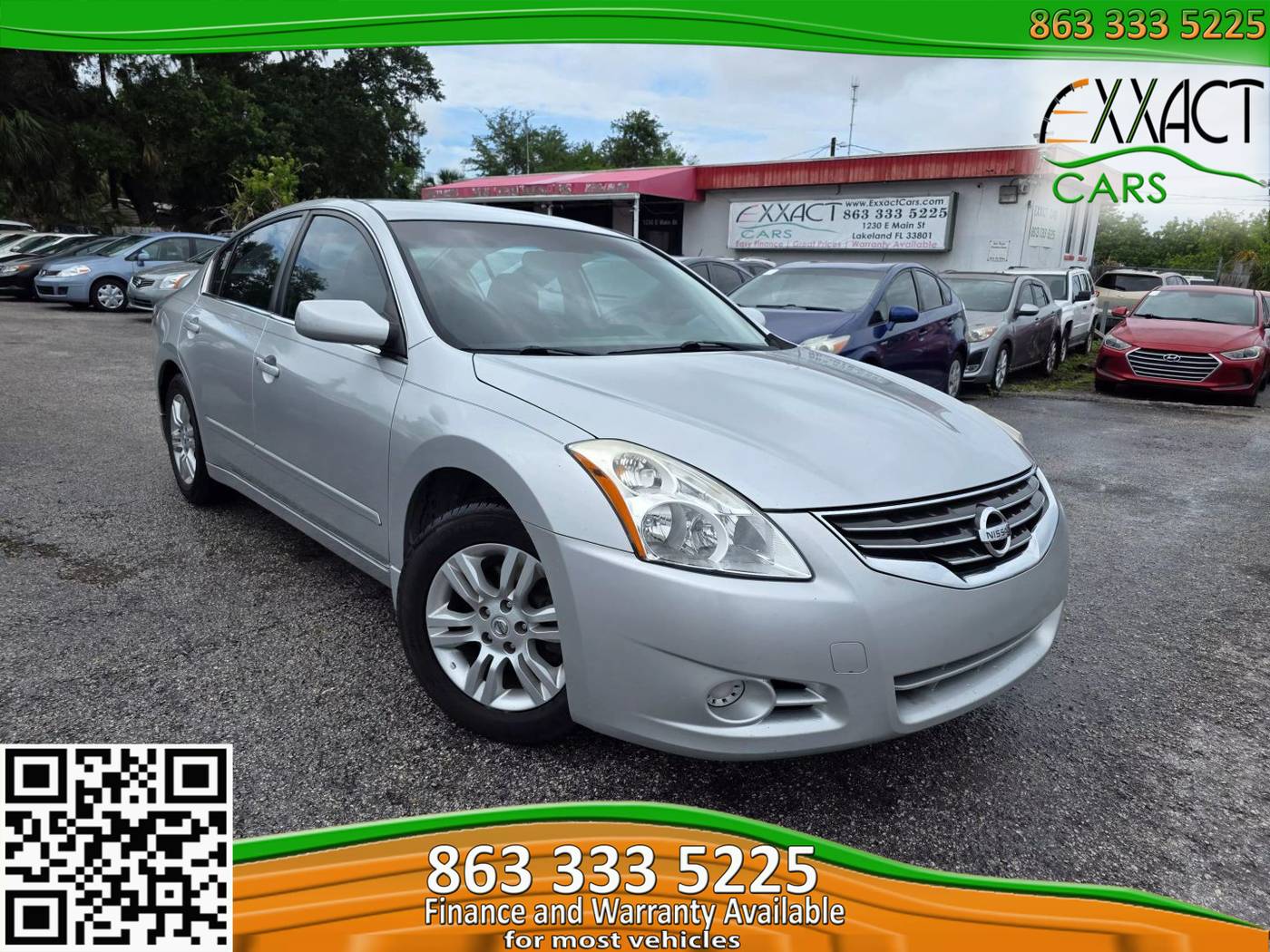 2011 Nissan Altima 2.5 S — Sedan — 133,360 mi — Lakeland, FL