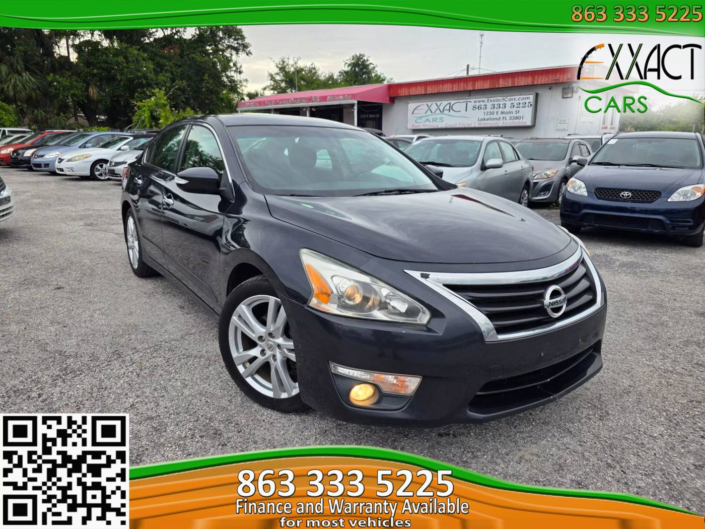 2013 Nissan Altima 3.5 SV — Sedan — 115,920 mi — Lakeland, FL