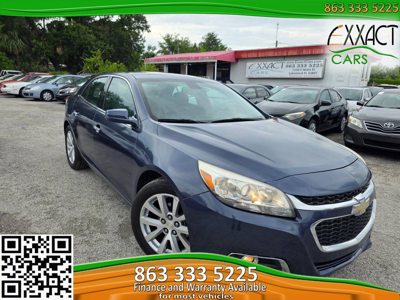 2016 Chevrolet Malibu Limited LTZ — Sedan — 163,801 mi — Lakeland, FL