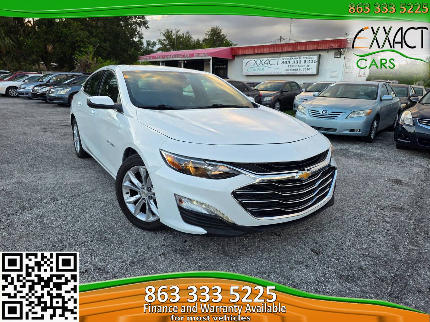 2019 Chevrolet Malibu LT — Sedan — 141,190 mi — Lakeland, FL