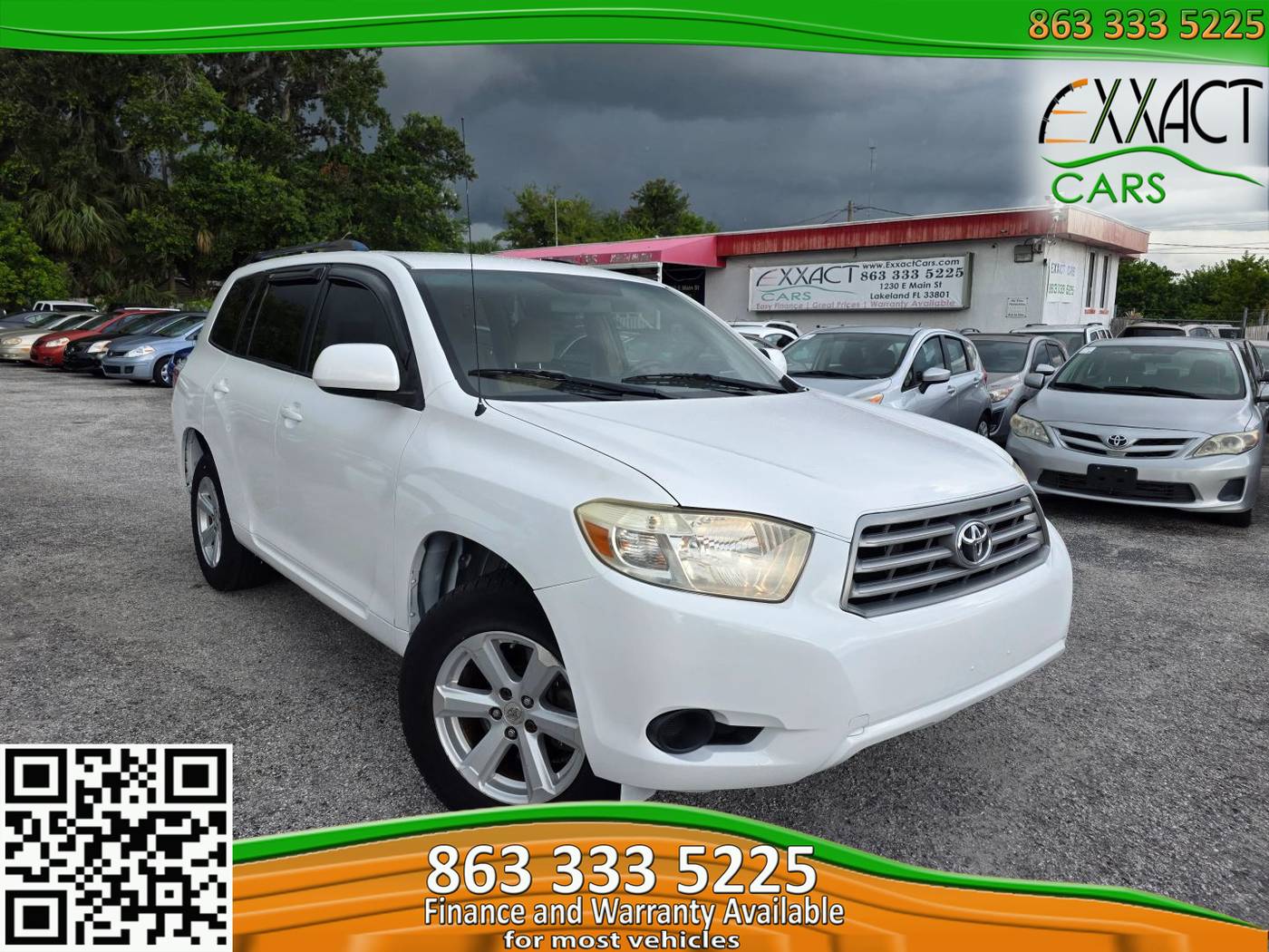 2008 Toyota Highlander Base — SUV — 127,340 mi — Lakeland, FL