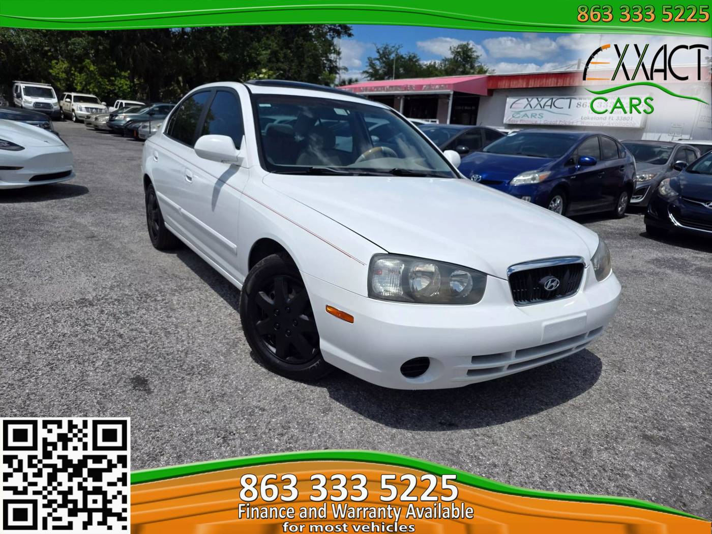 2003 Hyundai Elantra GT — Sedan — 154,970 mi — Lakeland, FL
