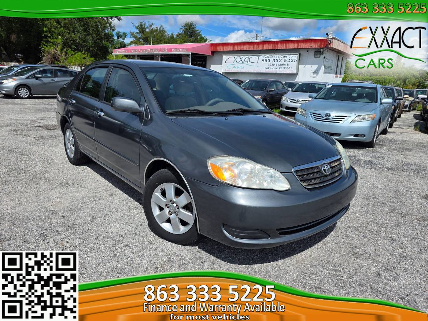 2007 Toyota Corolla S — Sedan — 141,965 mi — Lakeland, FL