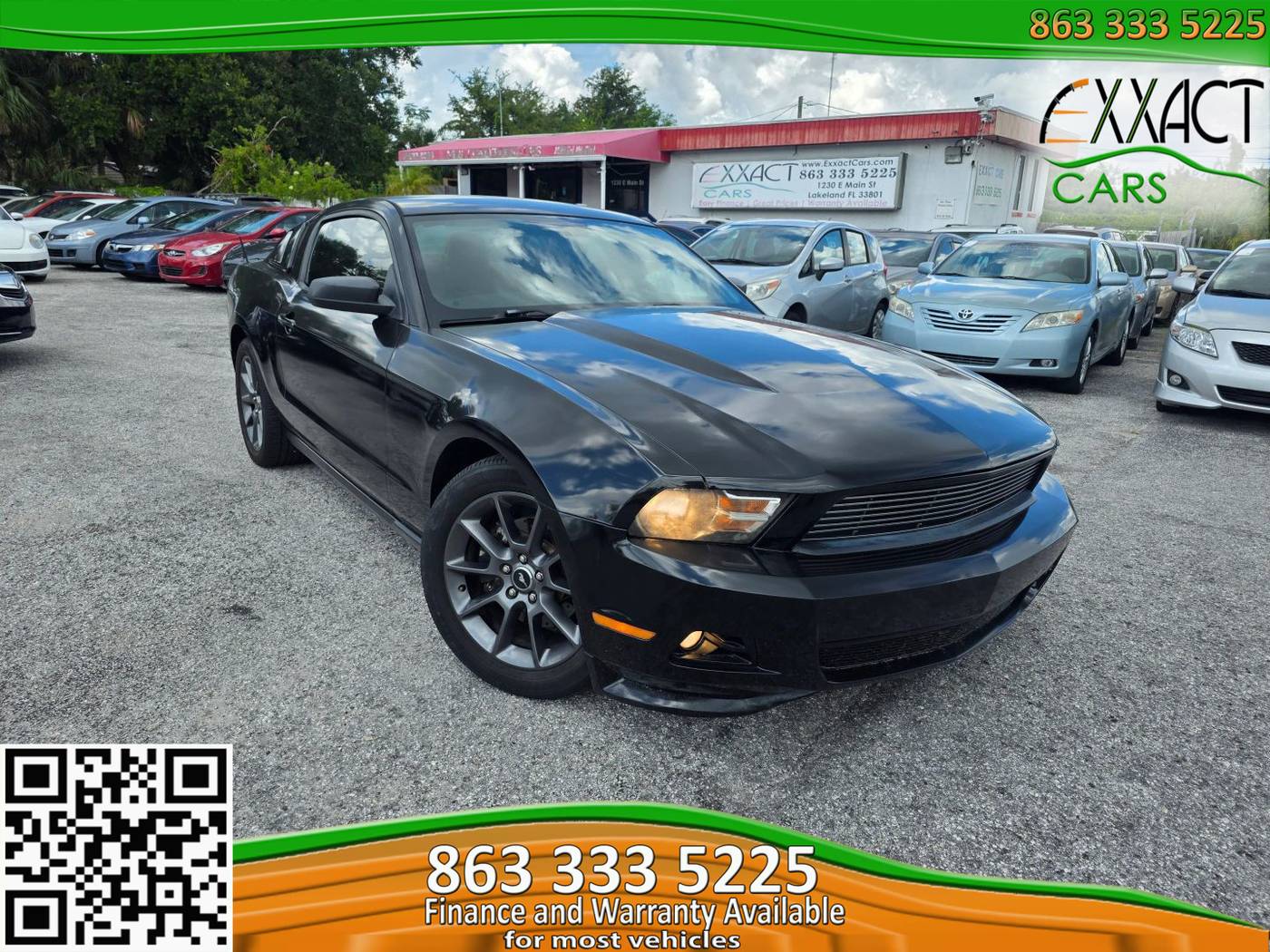 2011 Ford Mustang V6 Premium — Coupe — 153,100 mi — Lakeland, FL