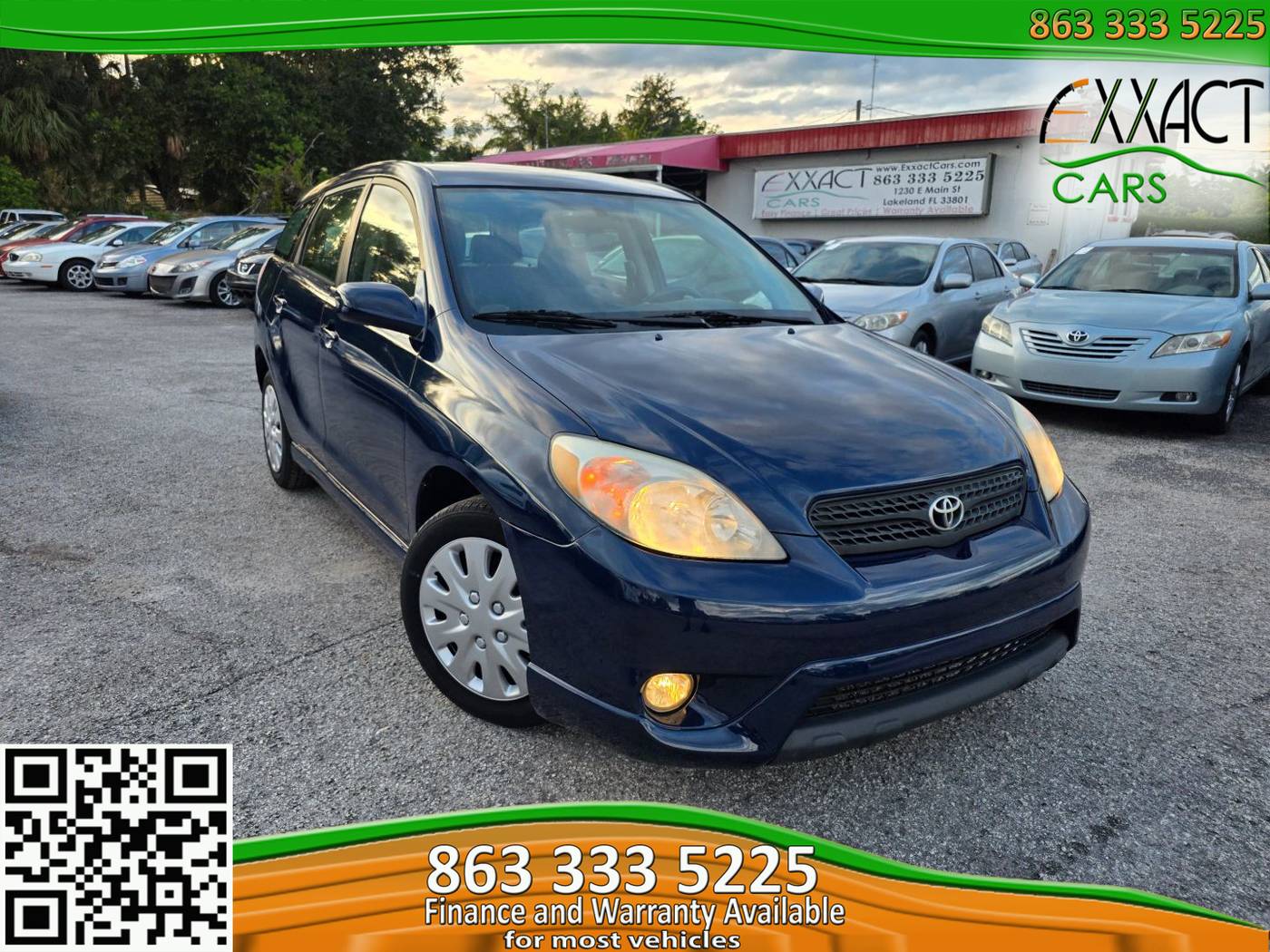 2005 Toyota Matrix XR — Wagon — 197,275 mi — Lakeland, FL