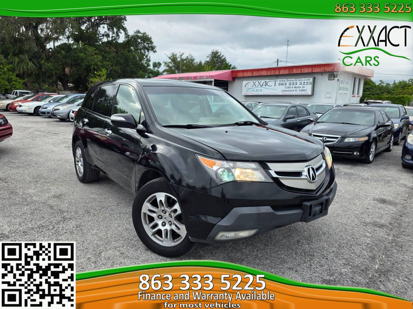 2008 Acura MDX Technology with Entertainment Package — SUV — 131,600 mi — Lakeland, FL