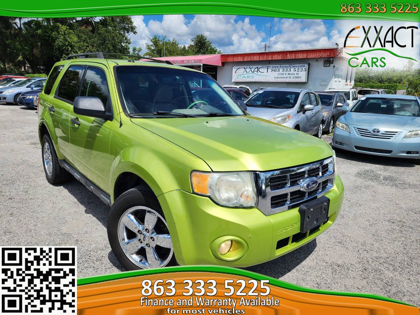 2012 Ford Escape XLT — SUV — 176,850 mi — Lakeland, FL