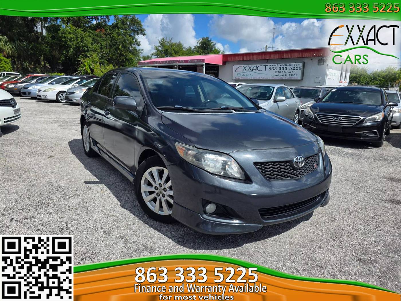2010 Toyota Corolla S — Sedan — 133,540 mi — Lakeland, FL