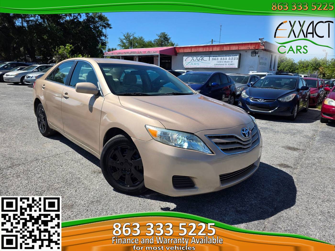 2010 Toyota Camry Base — Sedan — 126,880 mi — Lakeland, FL