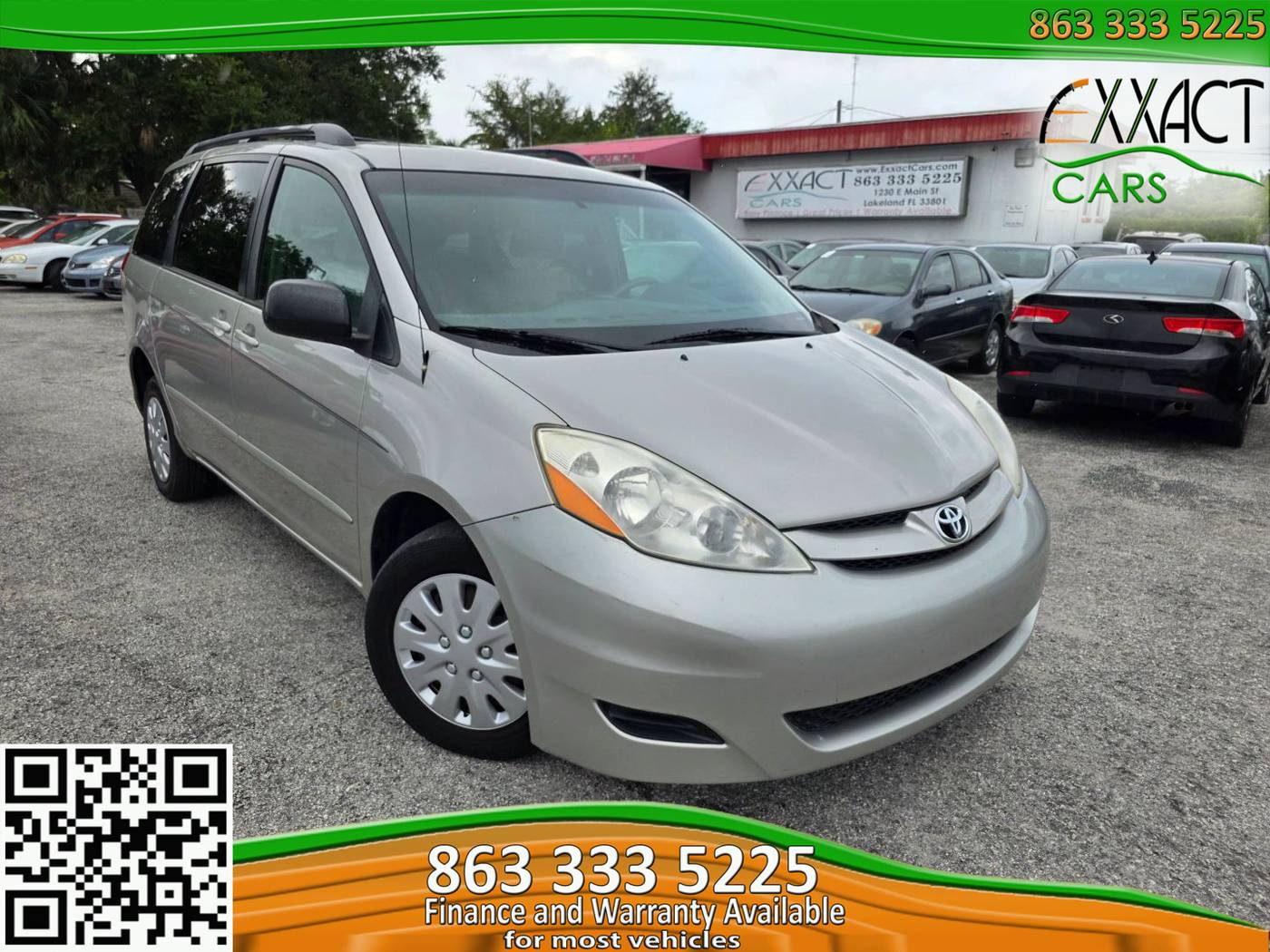 2009 Toyota Sienna LE — Minivan — 112,500 mi — Lakeland, FL