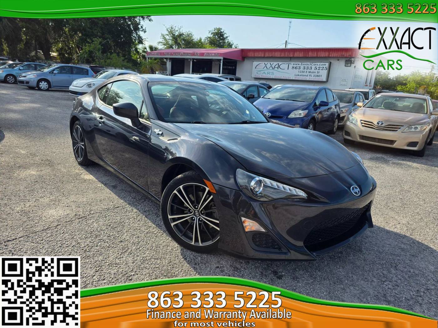 2013 Scion FR-S Base — Coupe — 26,410 mi — Lakeland, FL