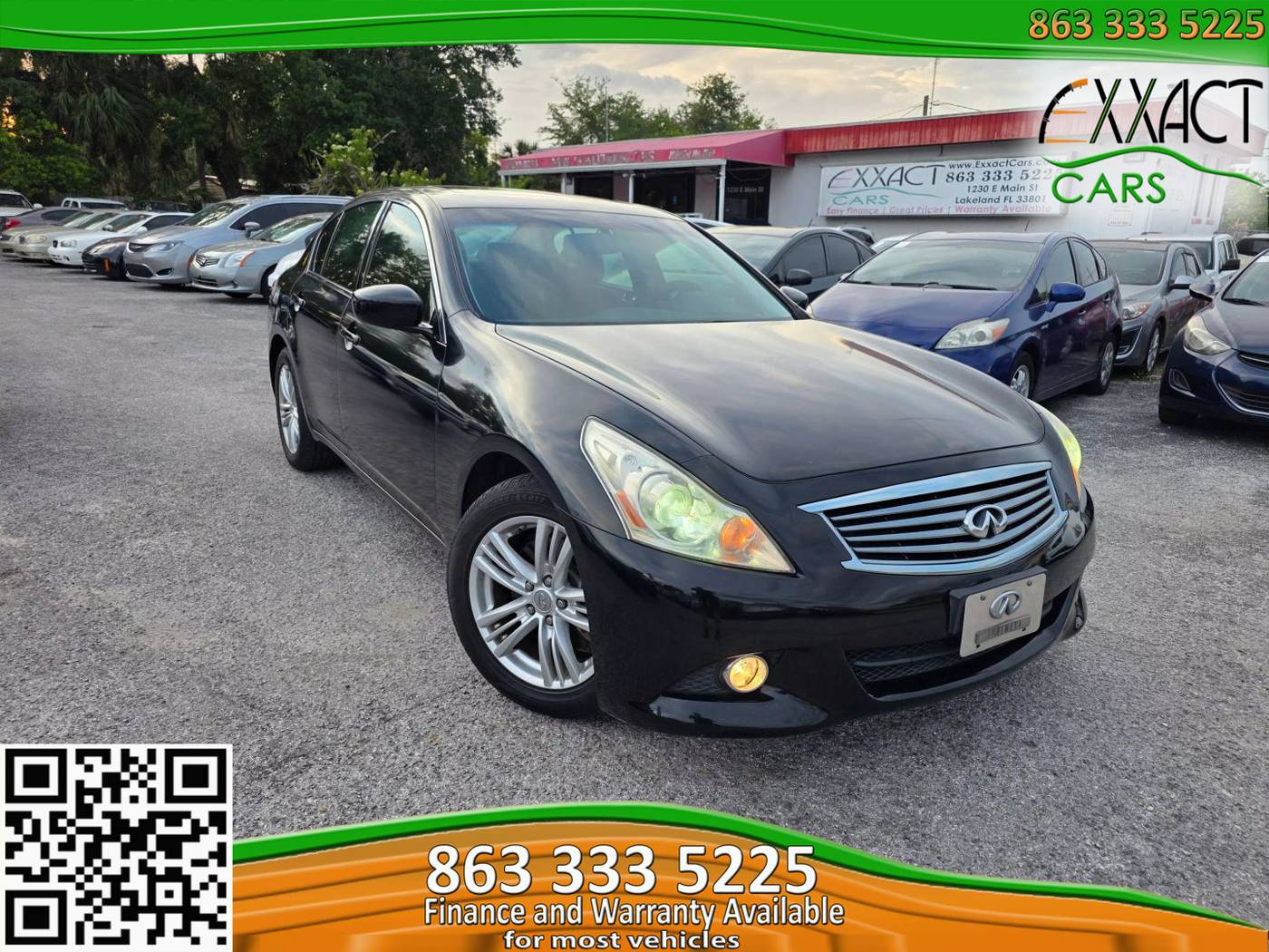 2013 INFINITI G G37x — Sedan — 129,690 mi — Lakeland, FL