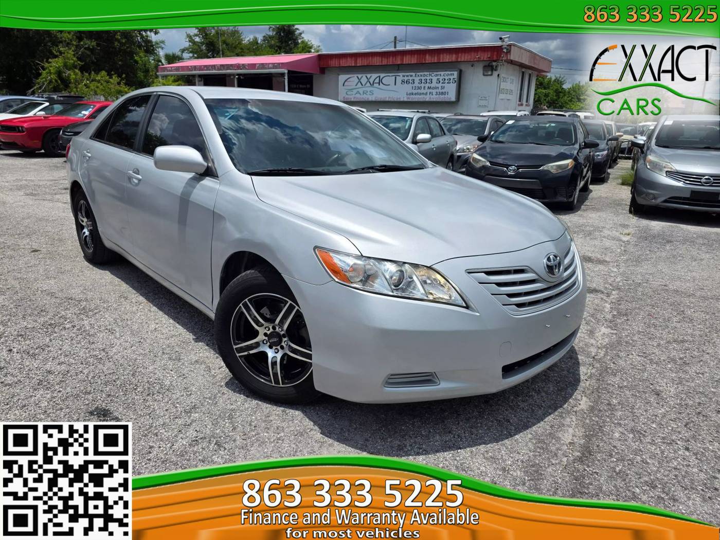 2007 Toyota Camry LE — Sedan — 165,380 mi — Lakeland, FL