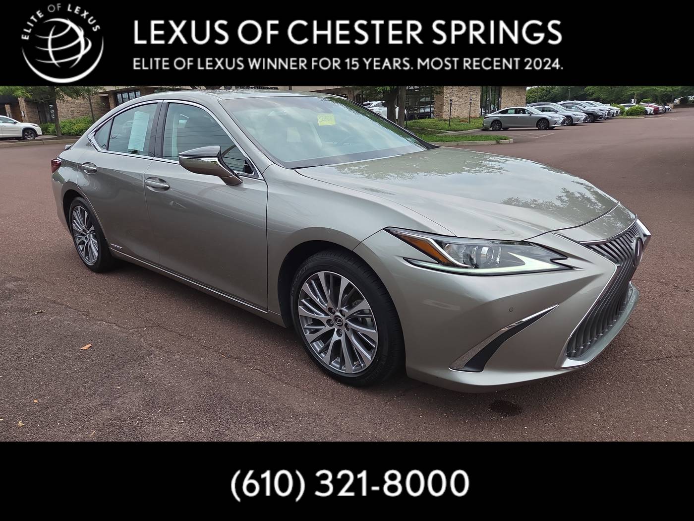 2021 Lexus ES ES 300h — Sedan — 46,569 mi — Chester Springs, PA