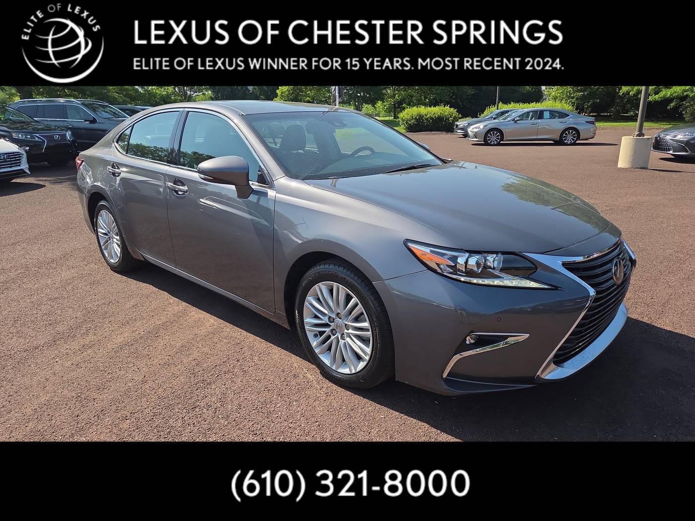 2016 Lexus ES ES 350 — Sedan — 14,760 mi — Chester Springs, PA