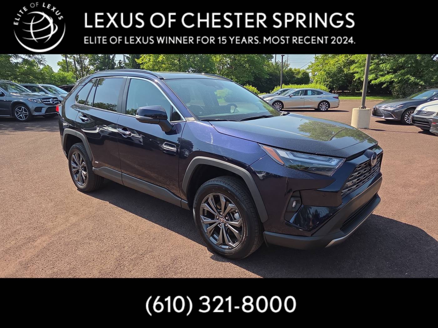 2024 Toyota RAV4 Hybrid Limited — SUV — 10,406 mi — Chester Springs, PA