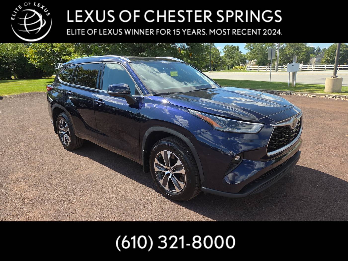 2021 Toyota Highlander XLE — SUV — 52,520 mi — Chester Springs, PA