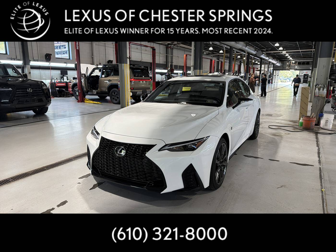 2024 Lexus IS IS 350 F SPORT — Sedan — 8,590 mi — Chester Springs, PA